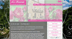 Desktop Screenshot of laroseraie-hotel.com